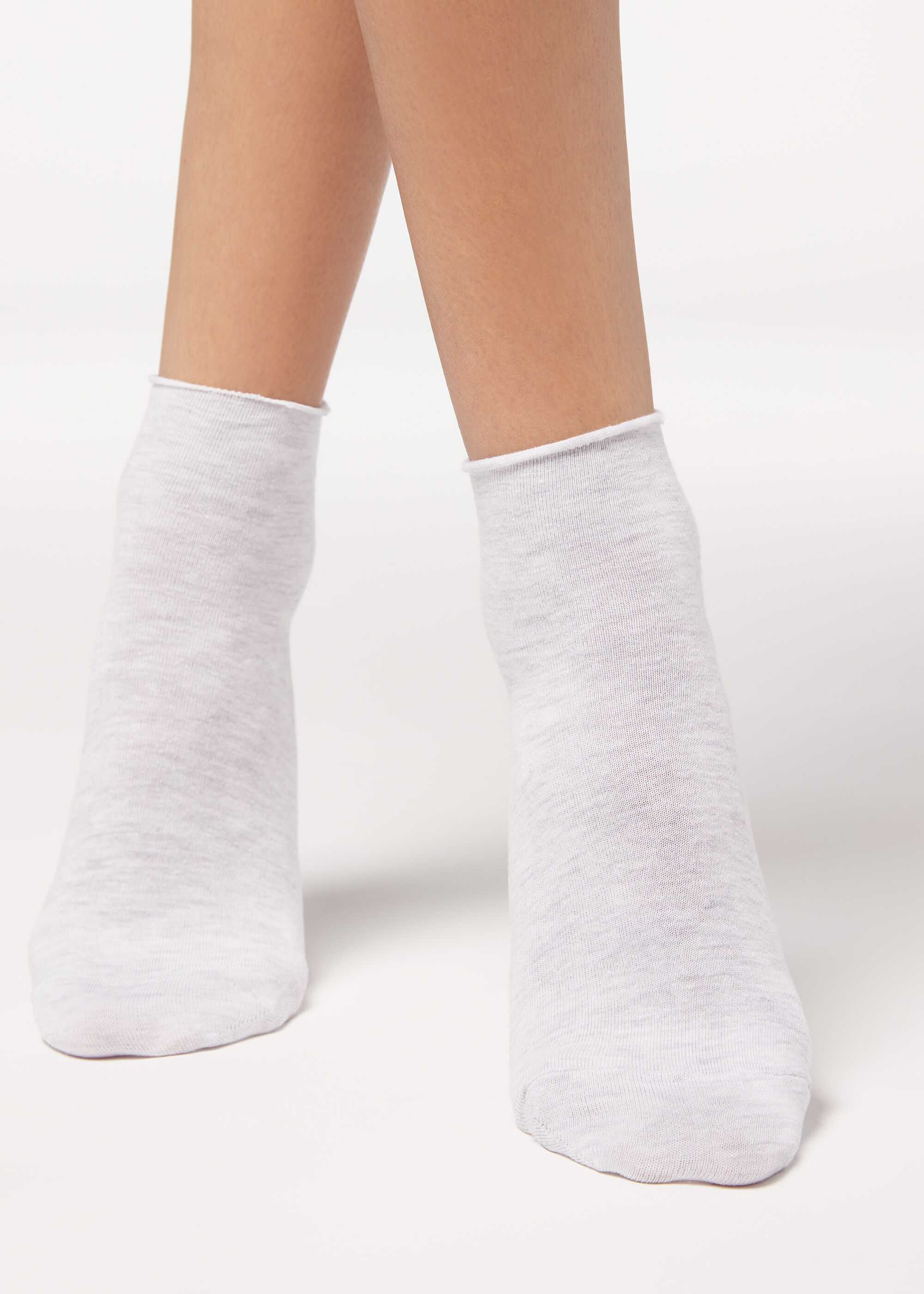Cotton Bandless Short Socks