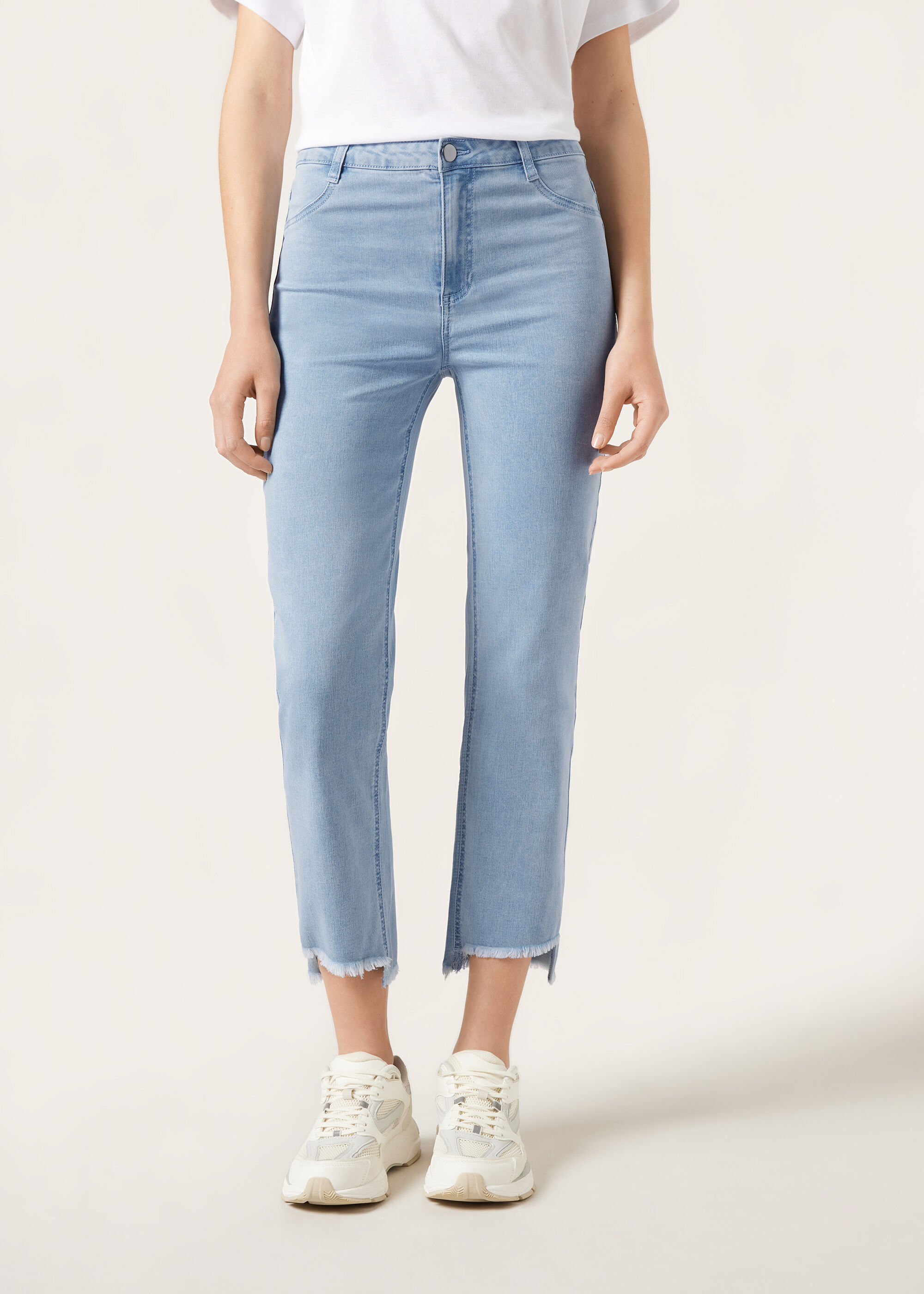 Cropped Jeans
