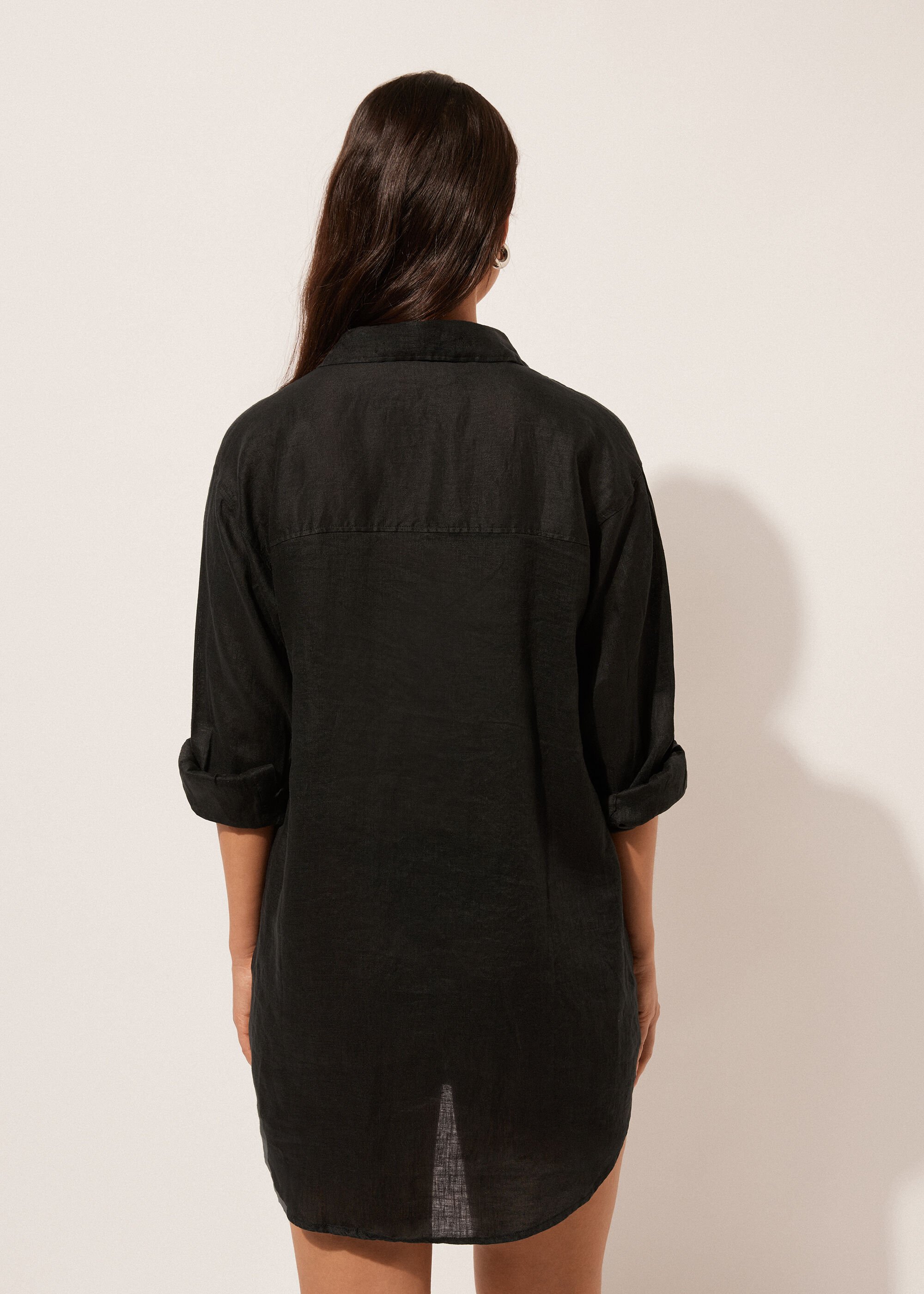 Linen Shirt Dress