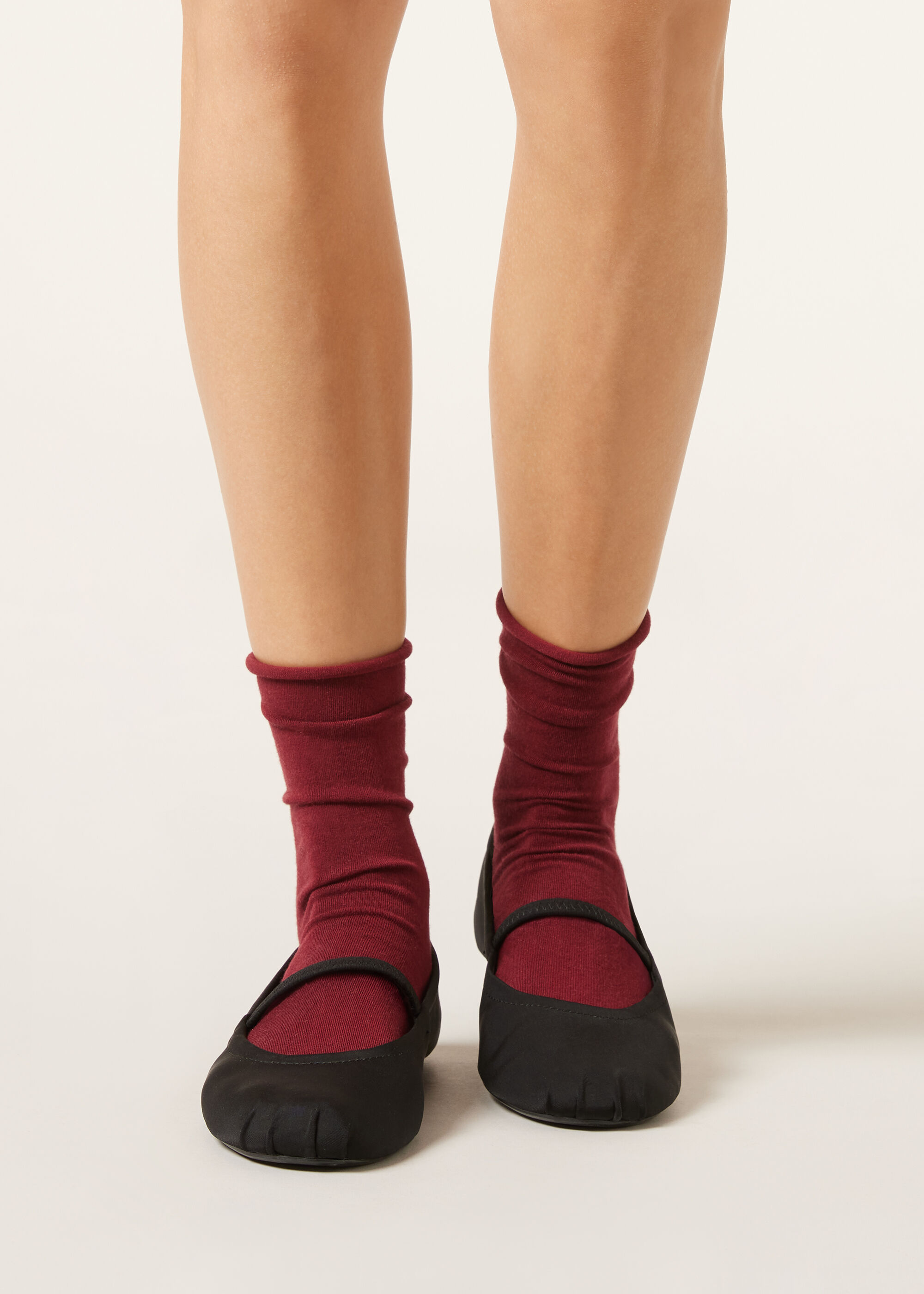 Chaussettes Courtes avec Cachemire