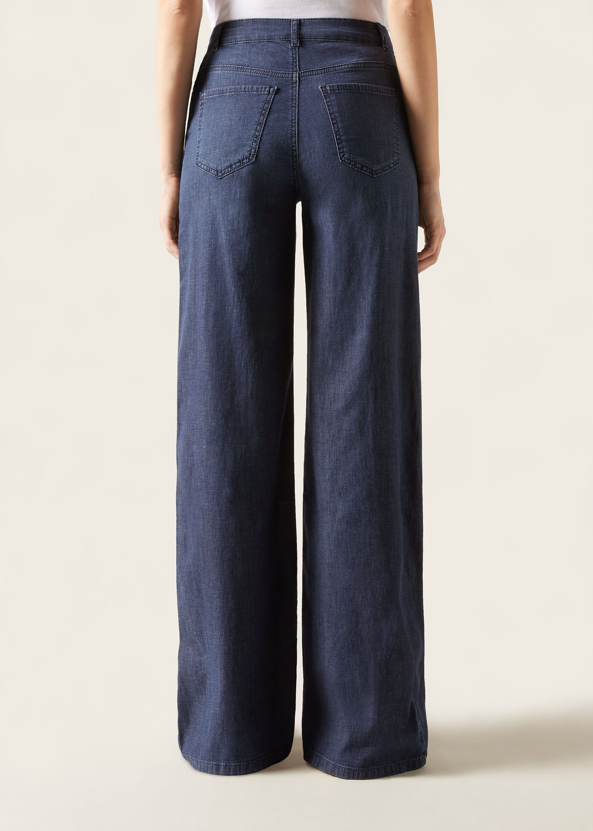 Ultra Light Palazzo Jeans