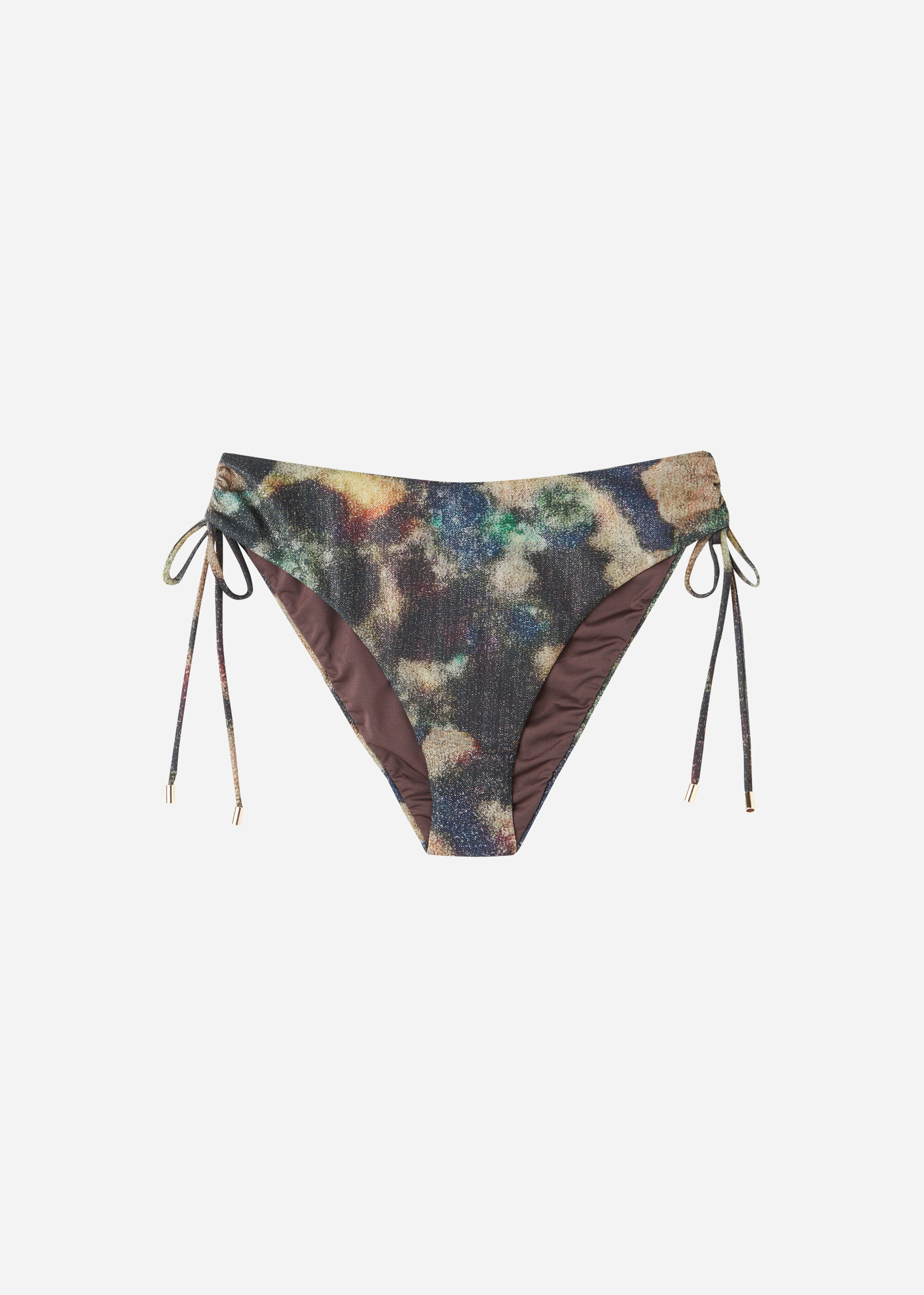 Bikinislip met Hoge Taille Sparkling Camouflage