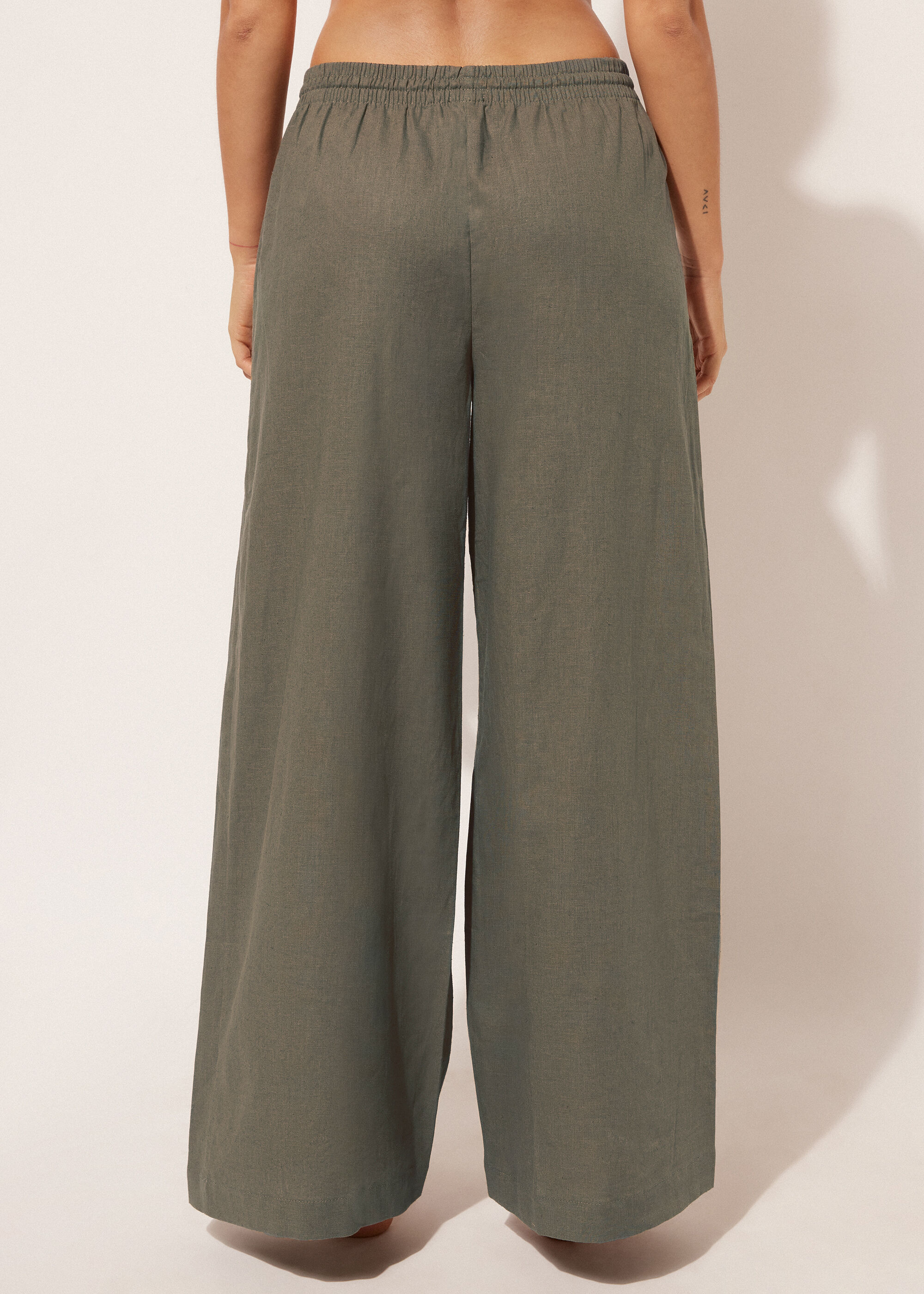Cotton and Linen Pants