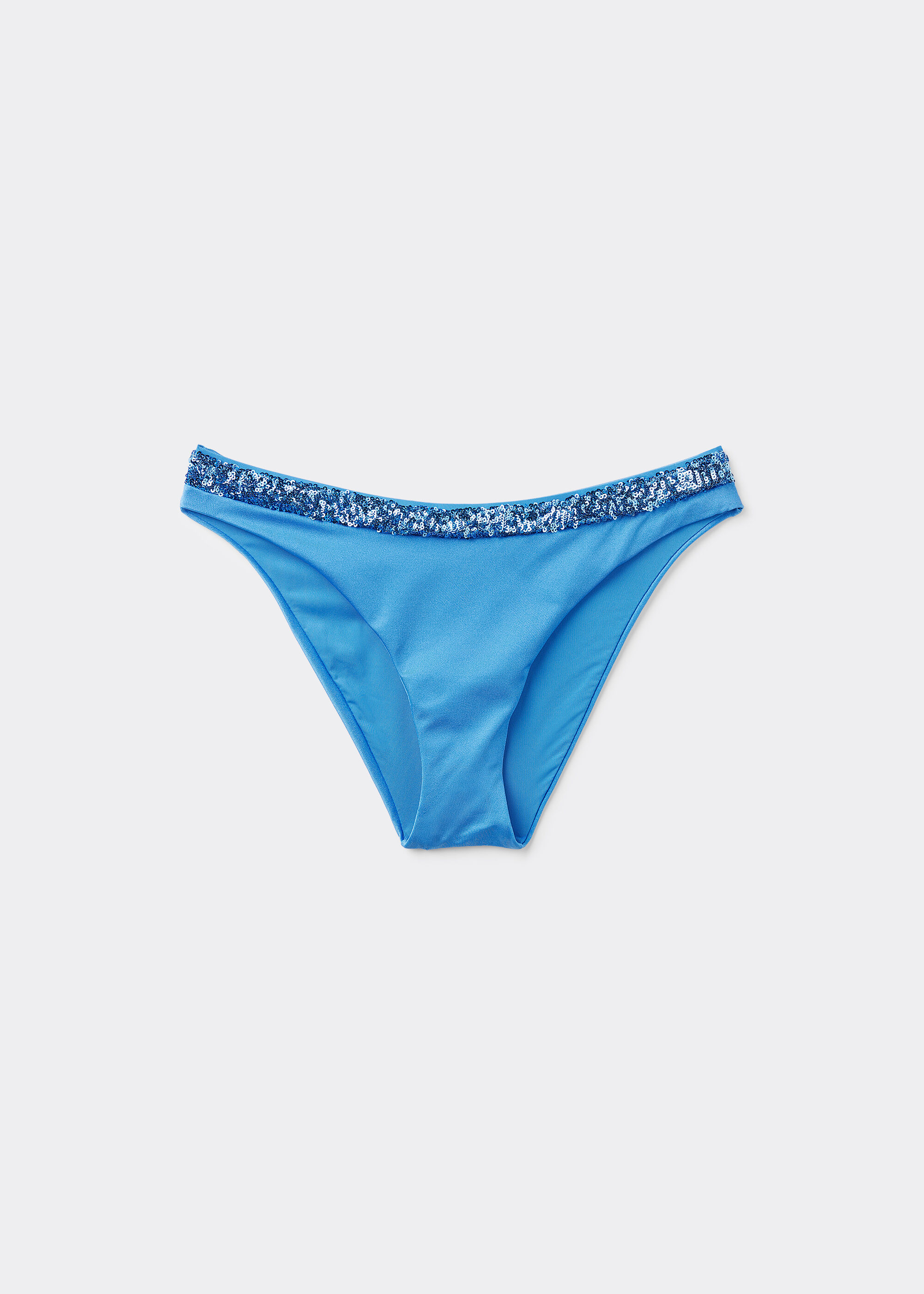 Sequin Bikini Bottoms Glowing Surface