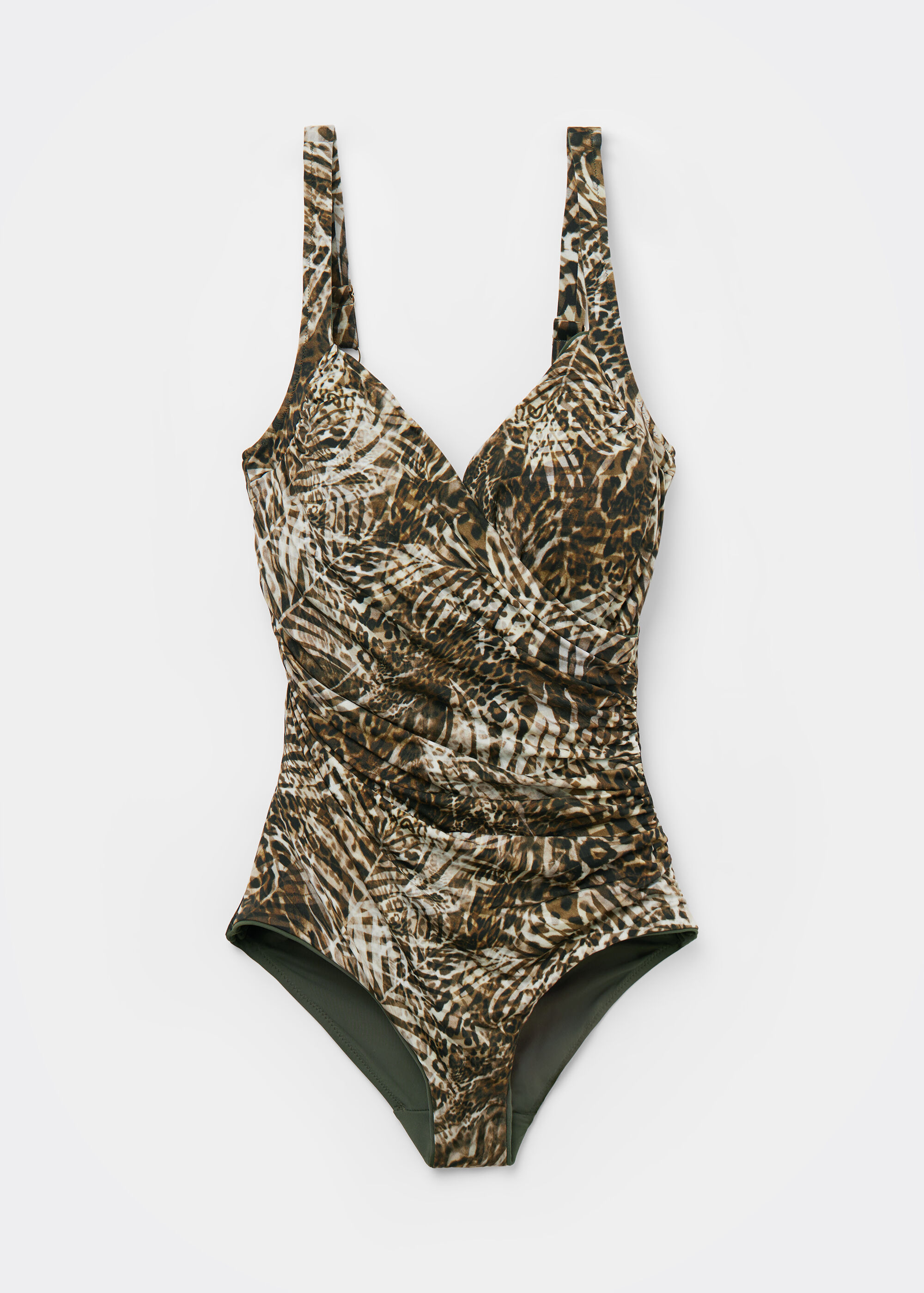Costume Intero Contenitivo Tropical Animalier