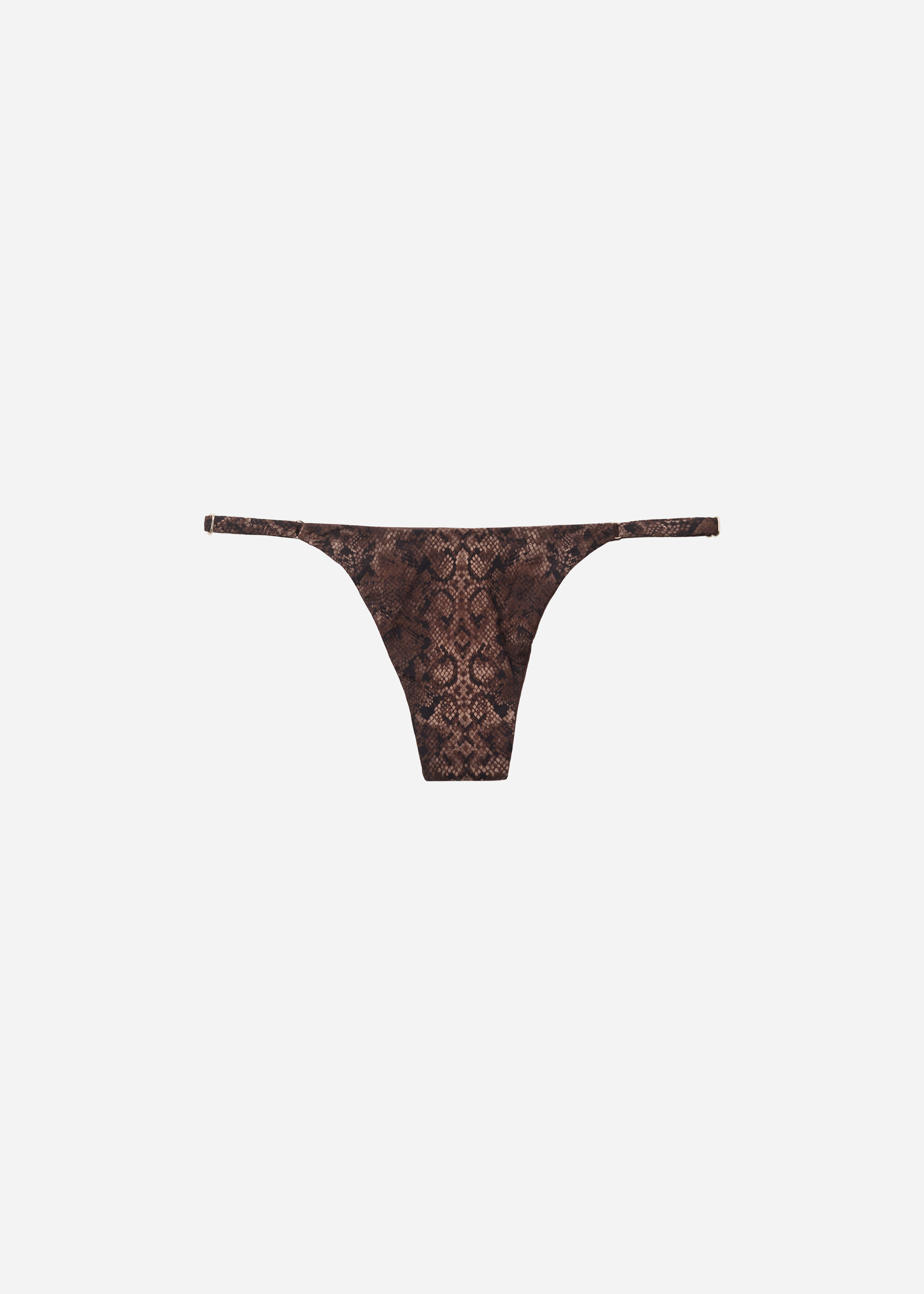 Top de bikini Brown Snake