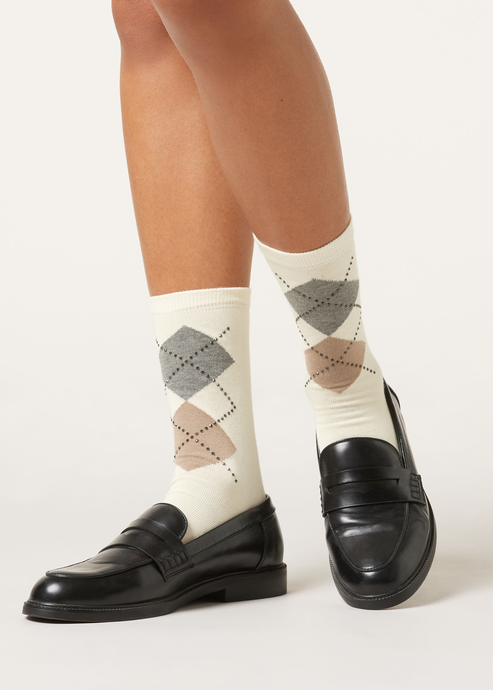 Socken mit Strass