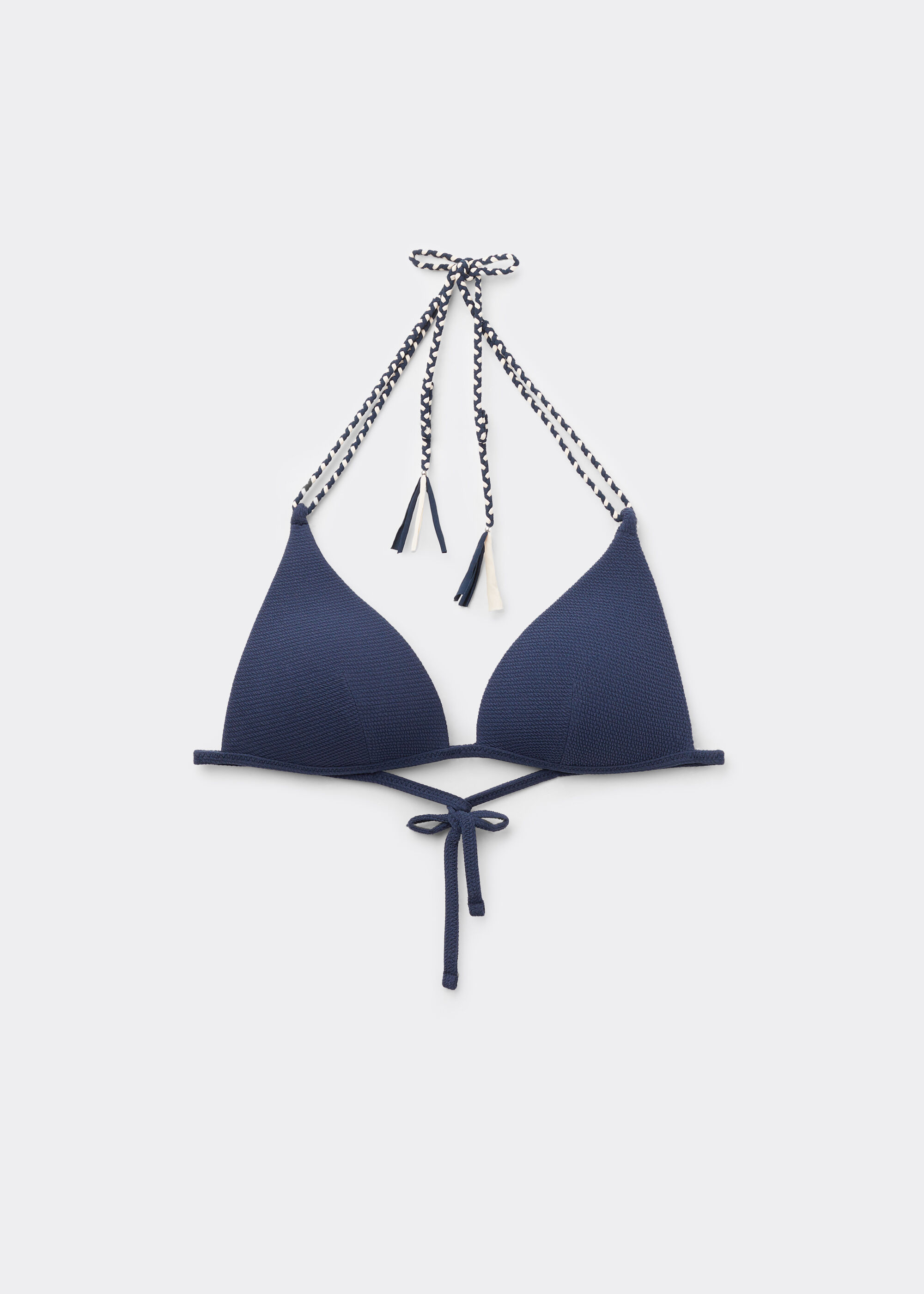 Driehoek-Bikinislip Crinkle Twist