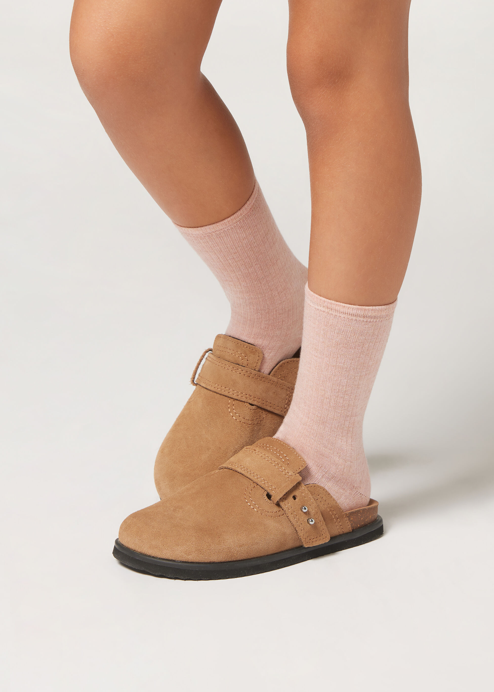Κάλτσες με Cashmere και Γκλίτερ για Κορίτσια