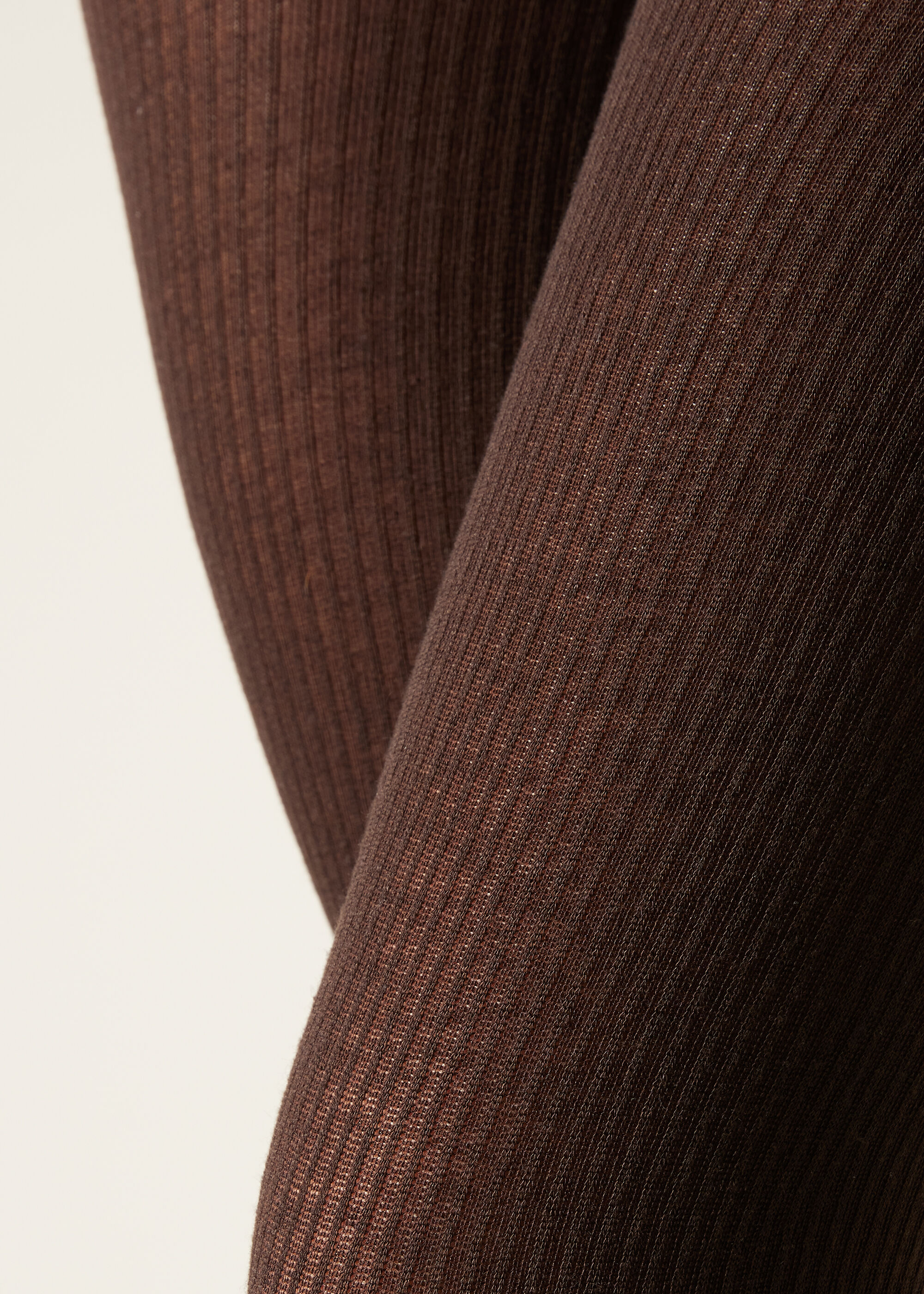 Ribbed Tights with Cashmere