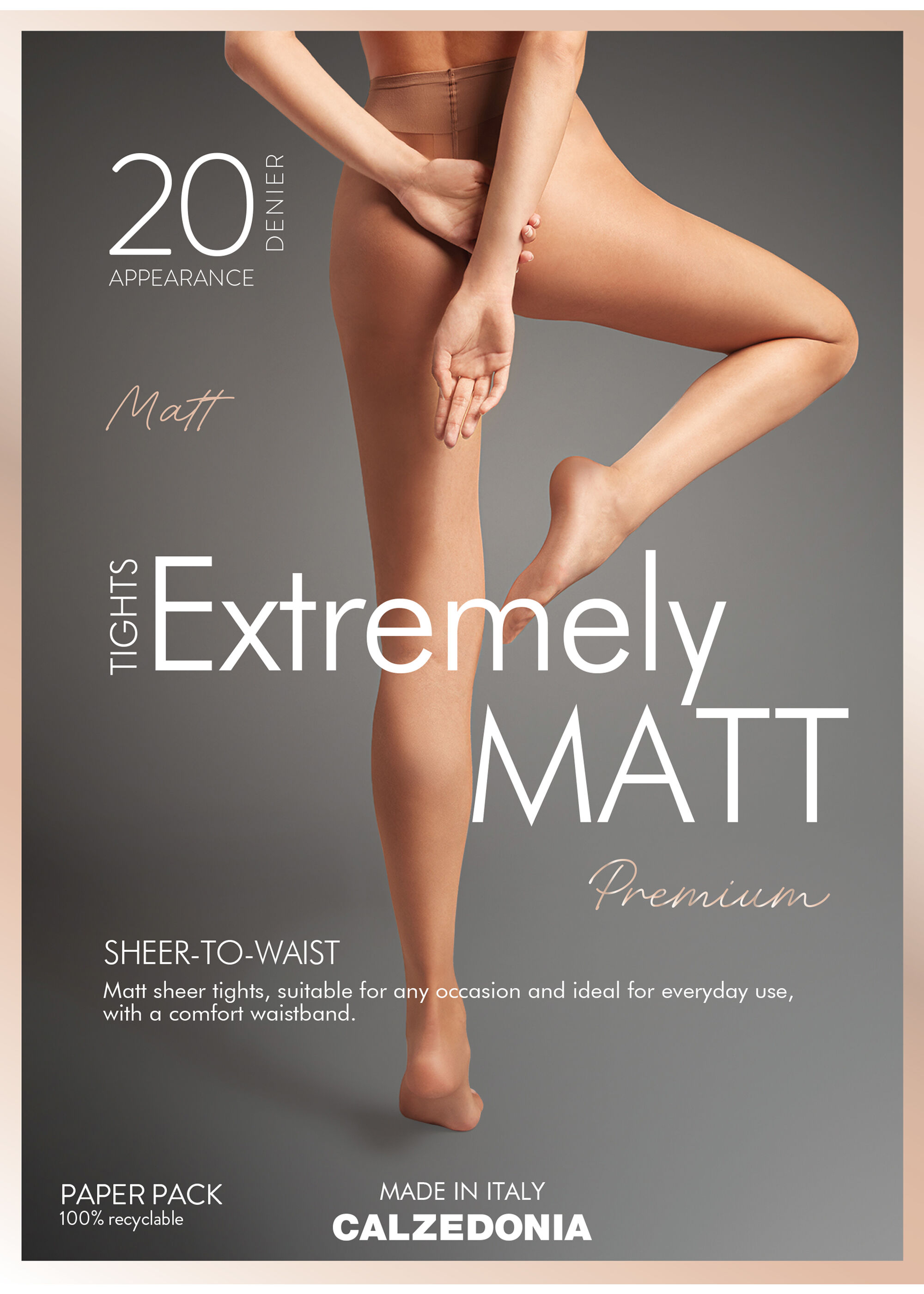 Matt Feinstrumpfhose 20 Denier