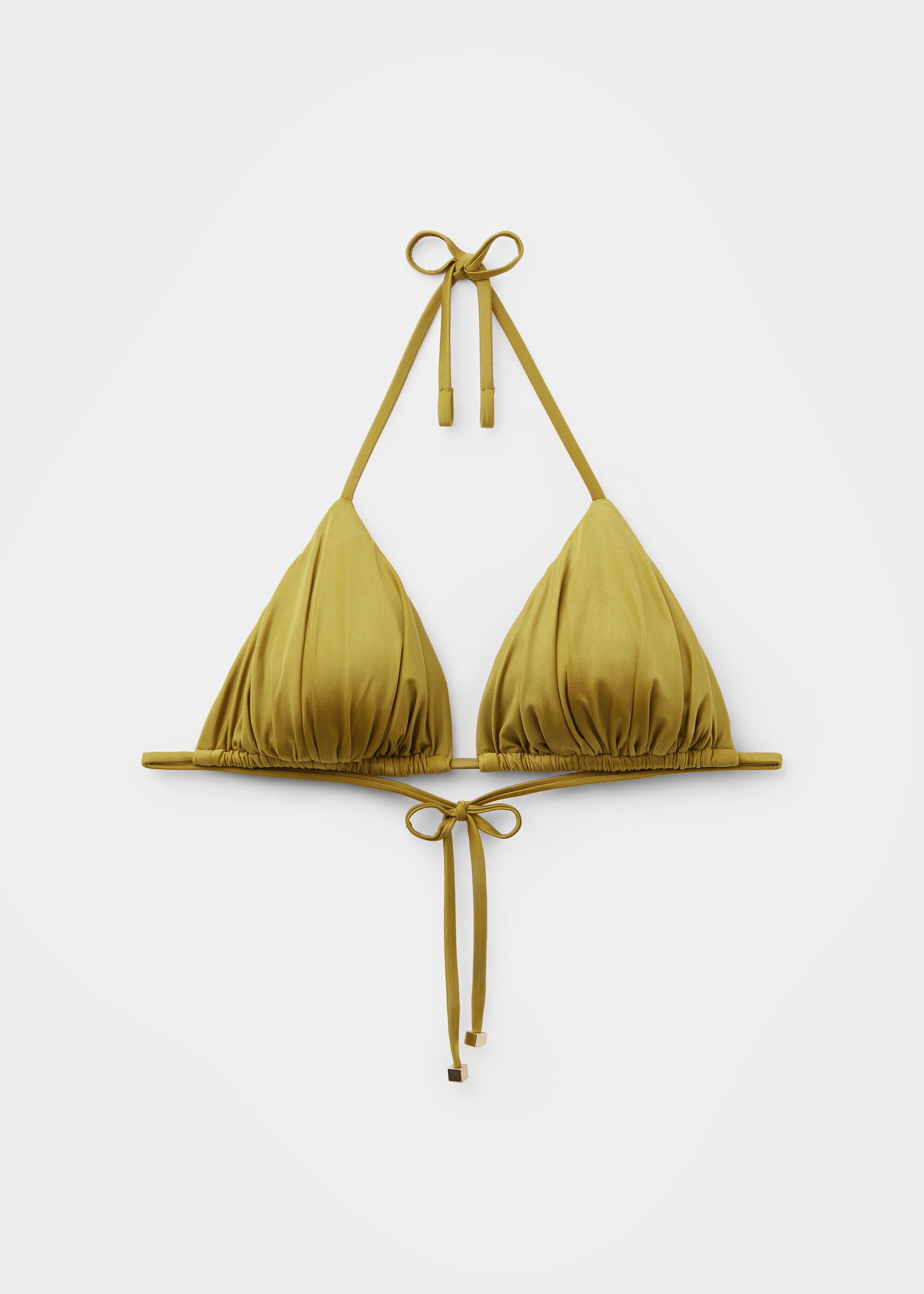 Removable Padding Triangle Swimsuit Top Shiny Satin_0RTE1796_color_149E