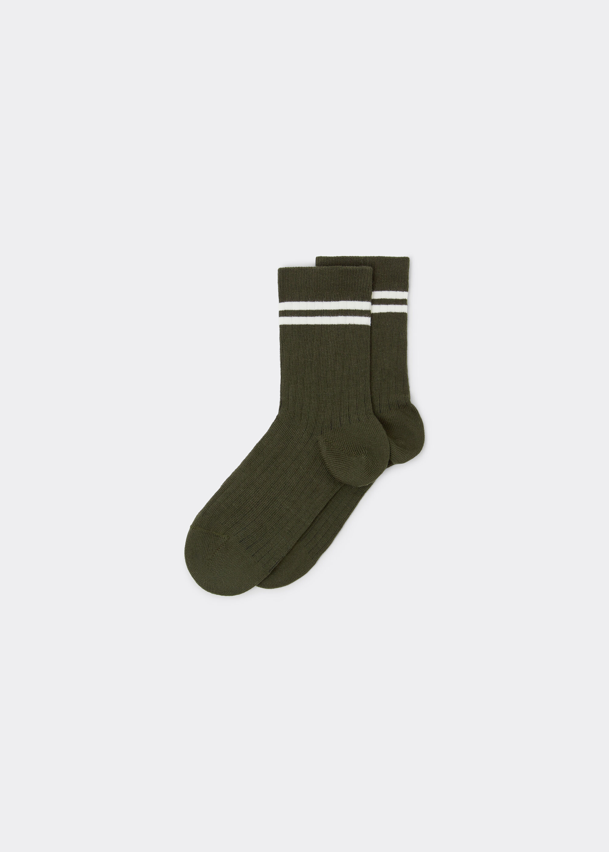 Kids’ Patterned Ribbed Socks