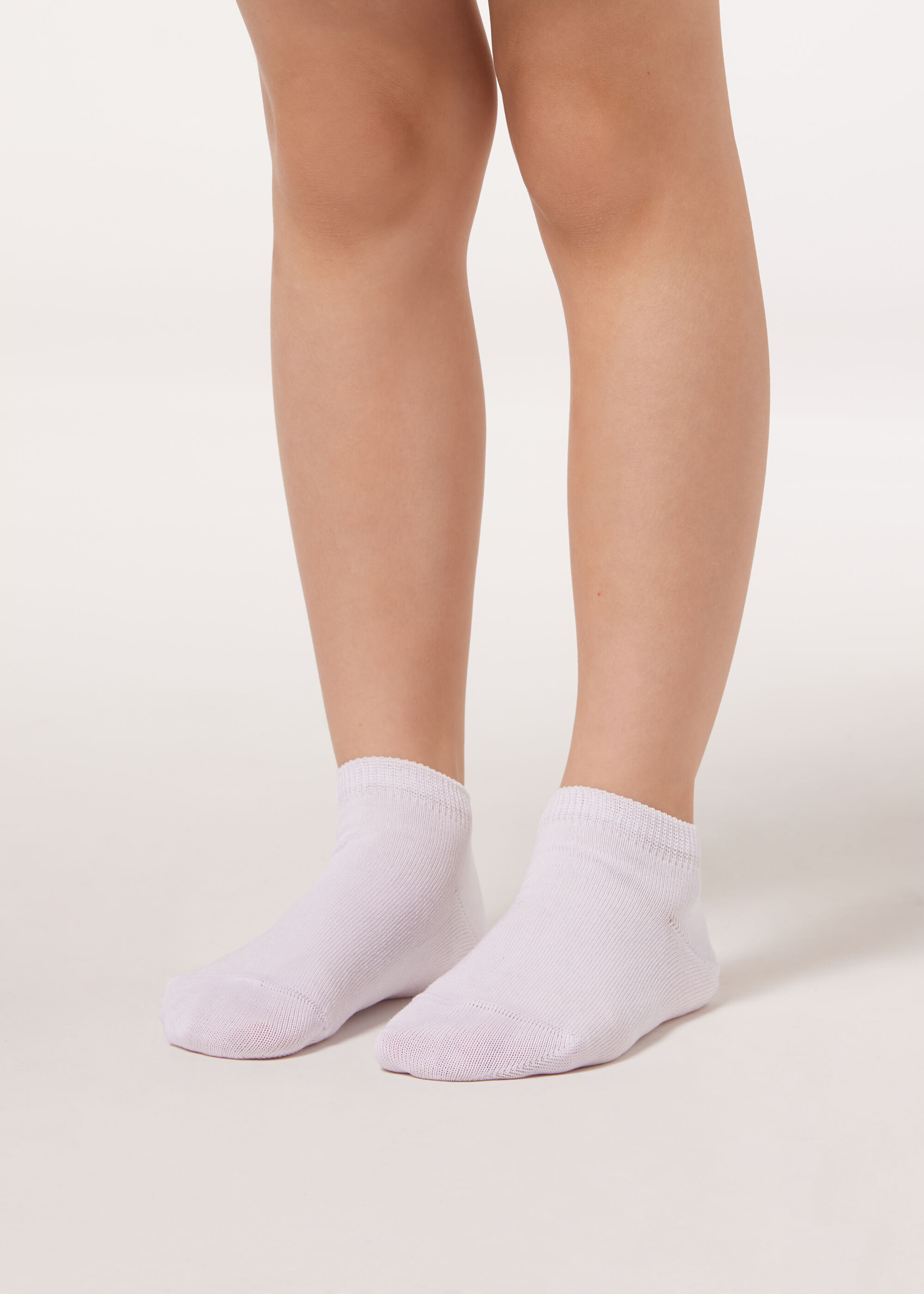 Calcetines Tobilleros de Algodón Ligero para Niños