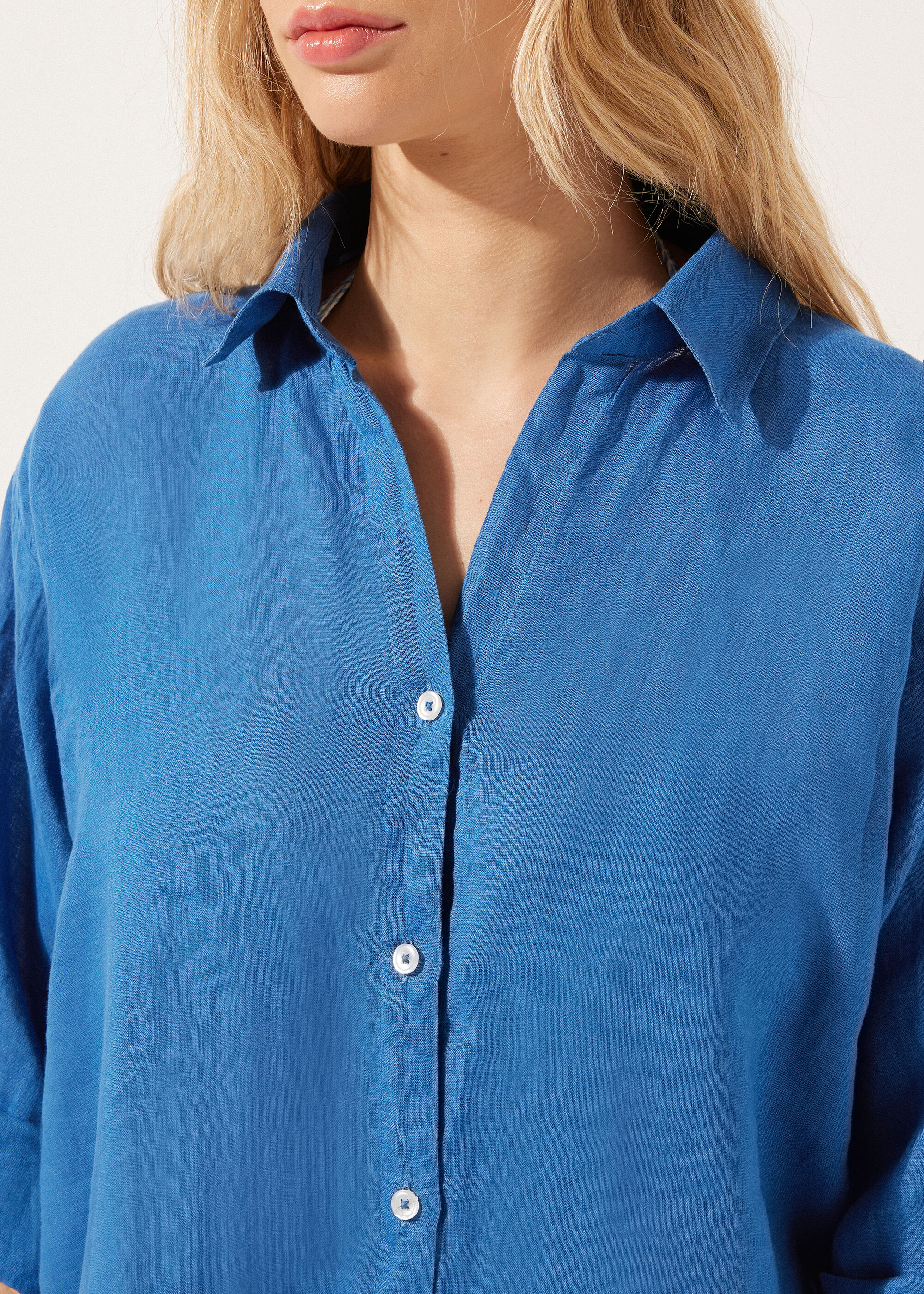 Abito Camicia in Lino