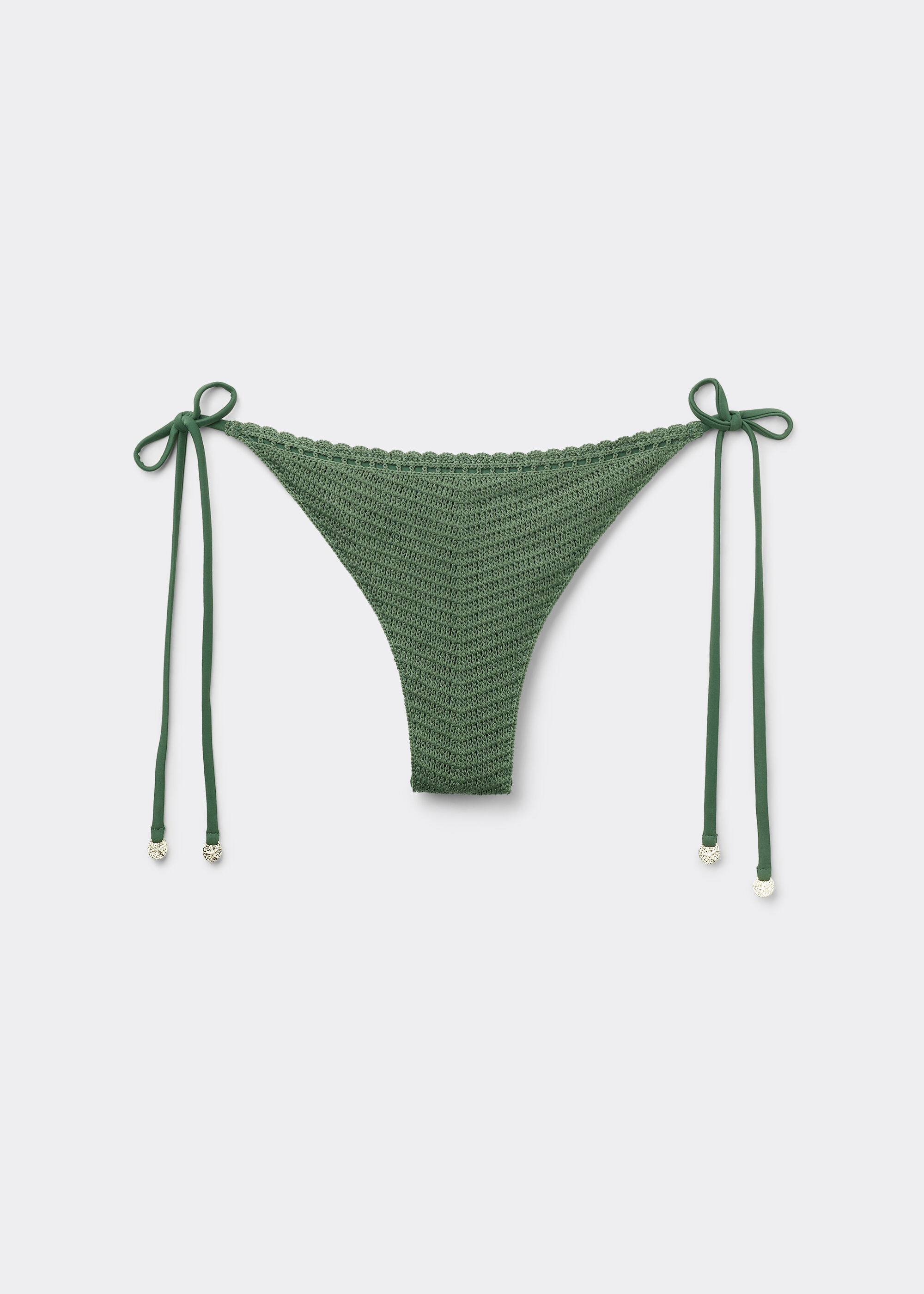 Bağcıklı Brazilian Bikini Altı Classic Crochet