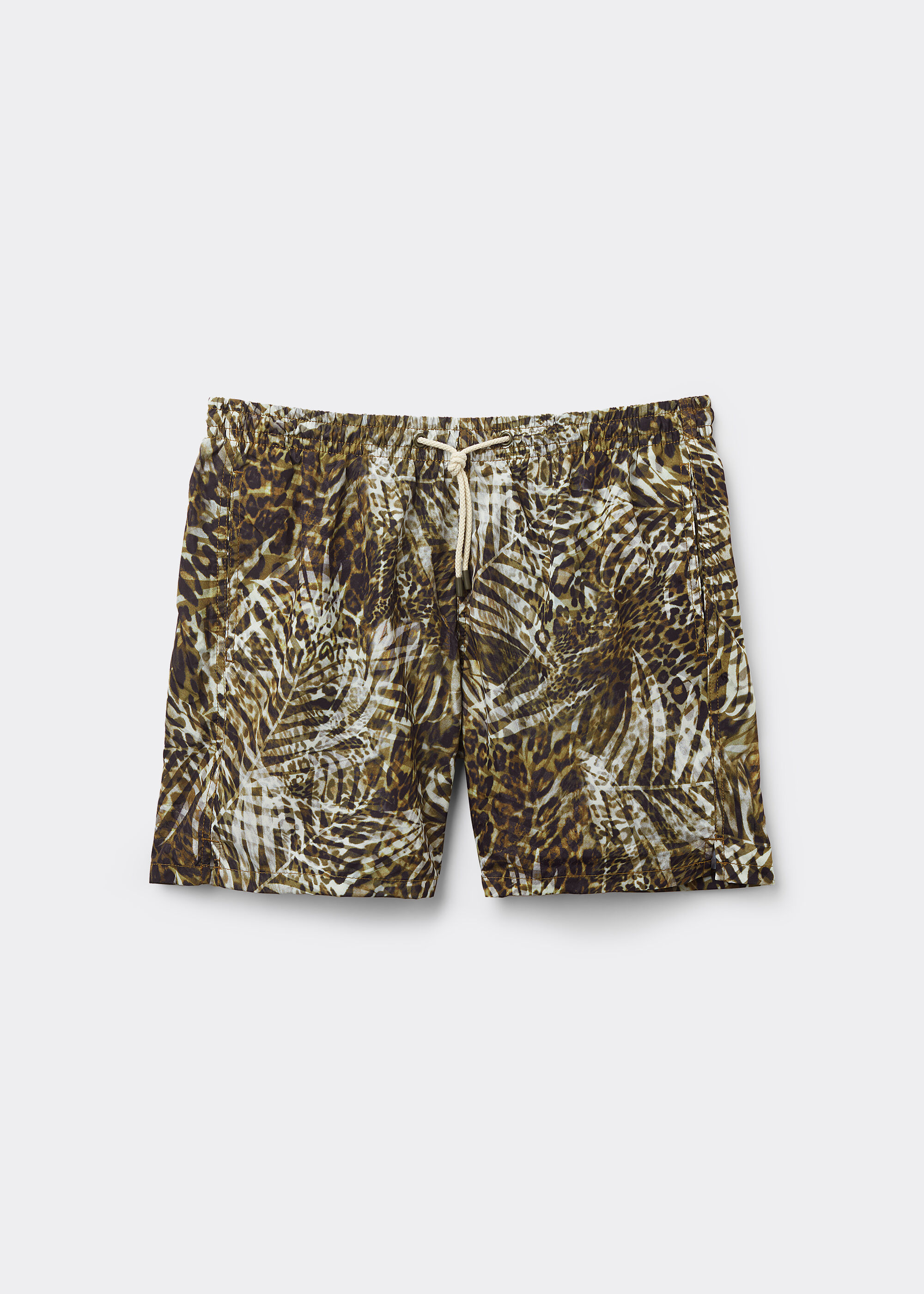 Men’s Patterned Boxer Swim Shorts Formentera
