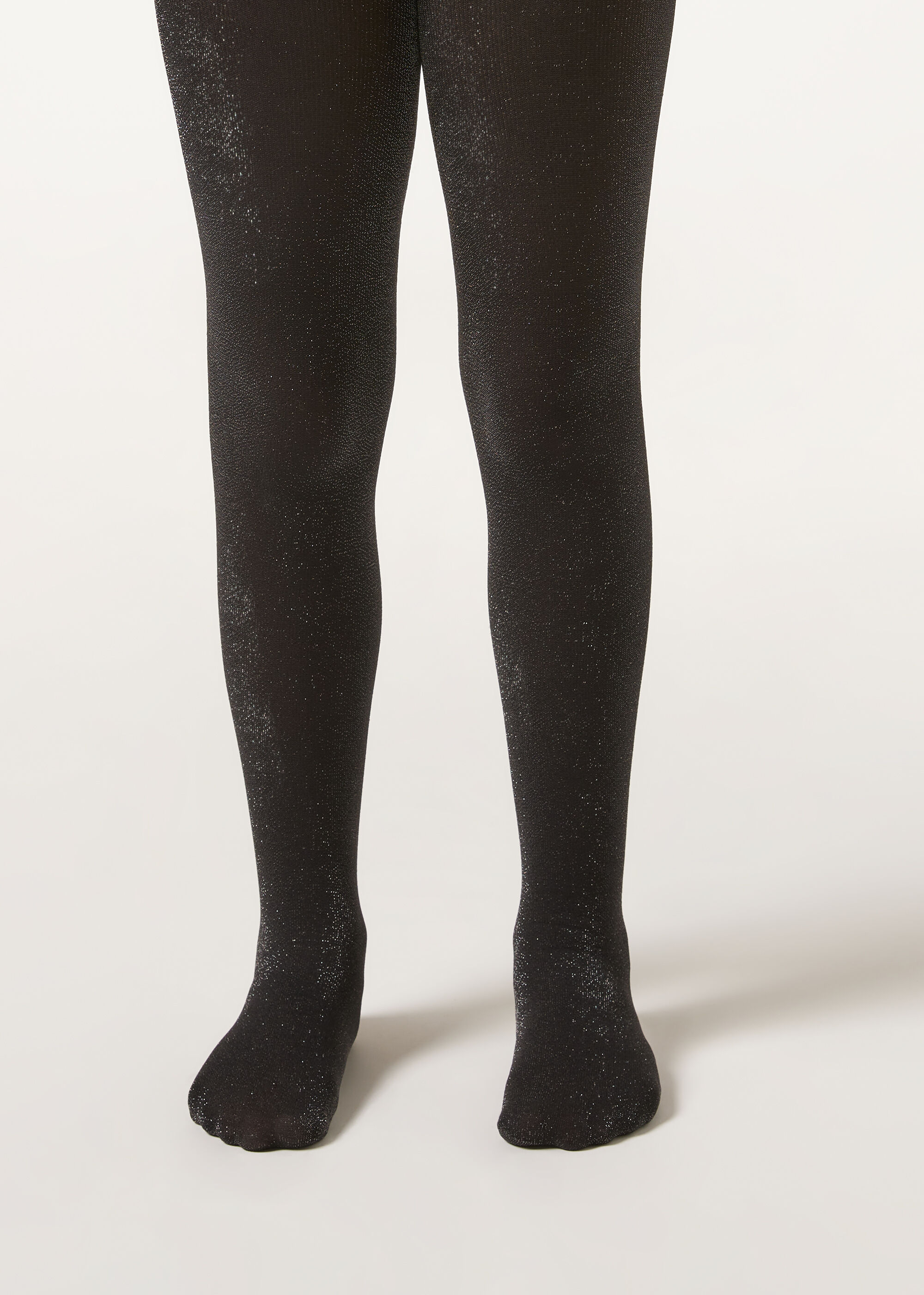 Girls’ Glitter 70 Denier Opaque Tights