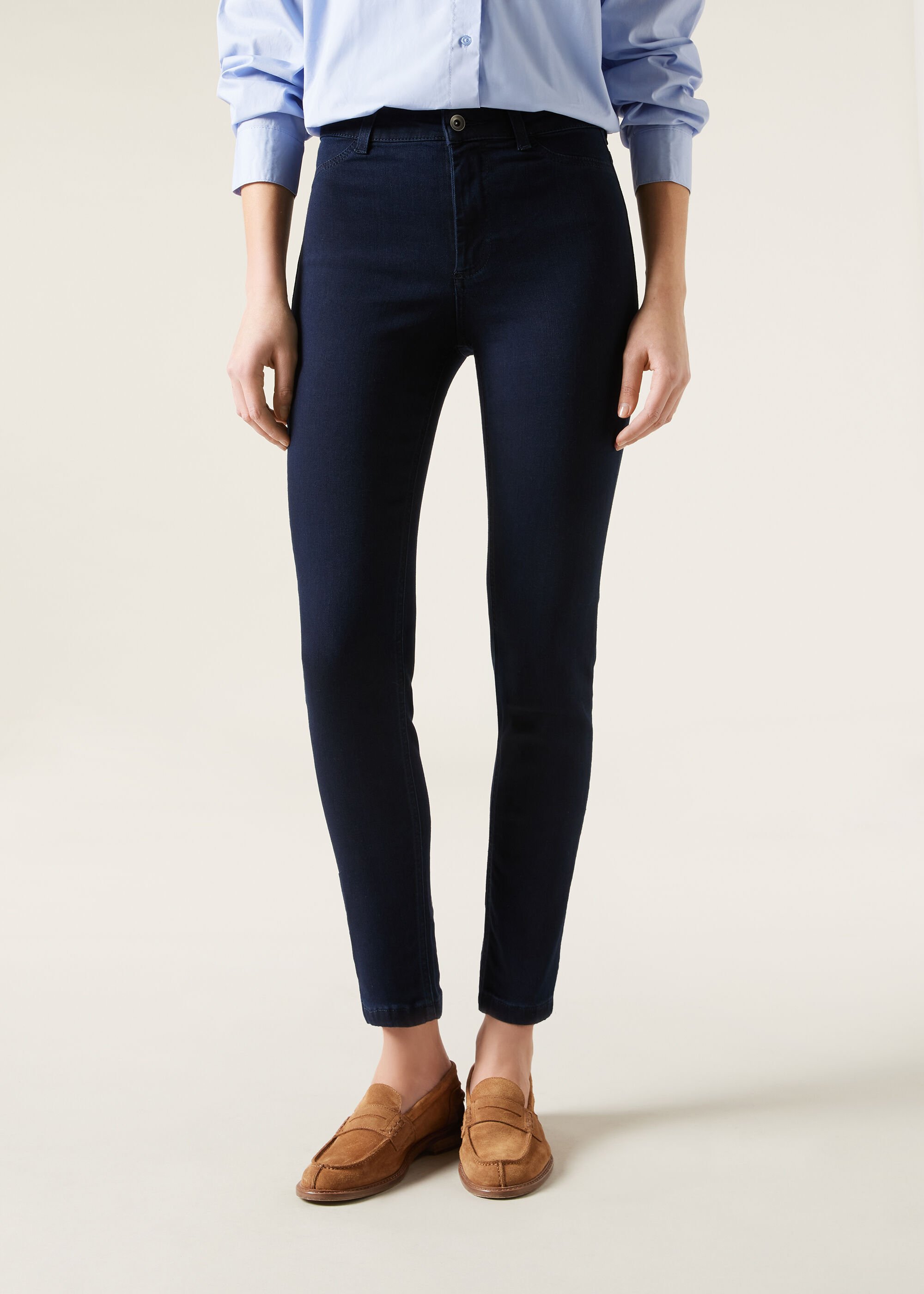 Jean skinny thermique ultra doux