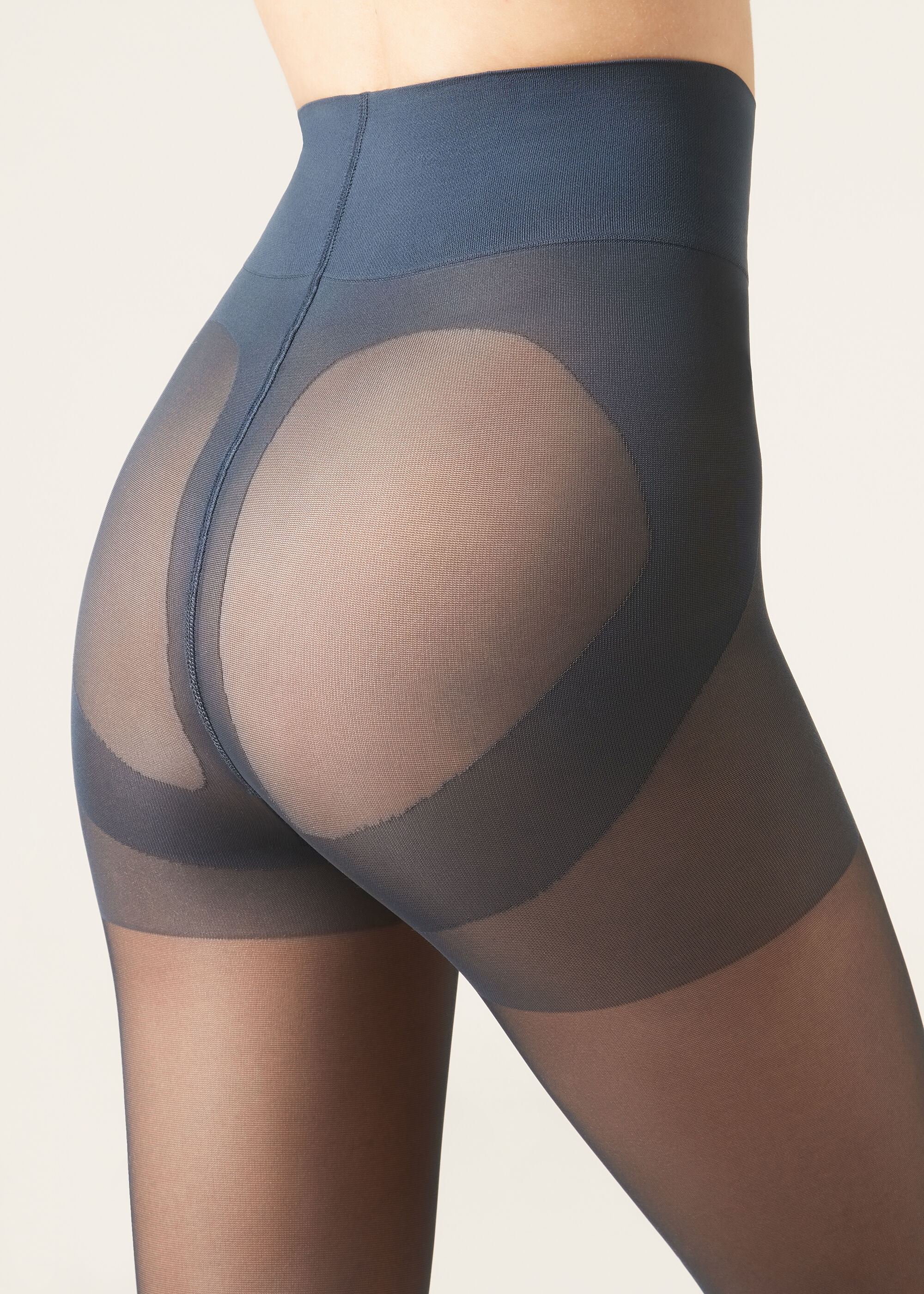 Prozirne hulahopke Mid Sculpt od 30 dena