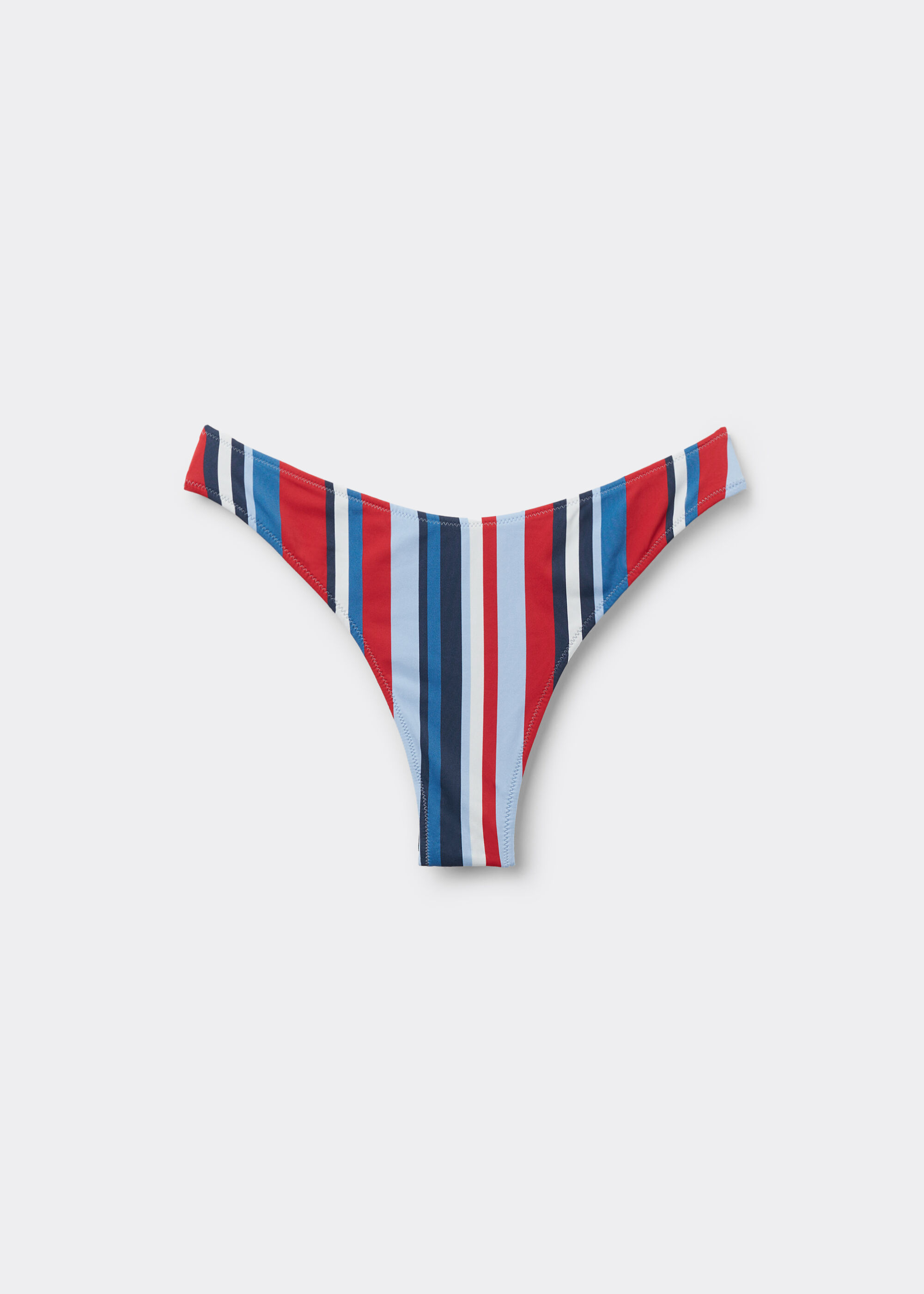 Brazil Bikini Alsó Nautical Stripes