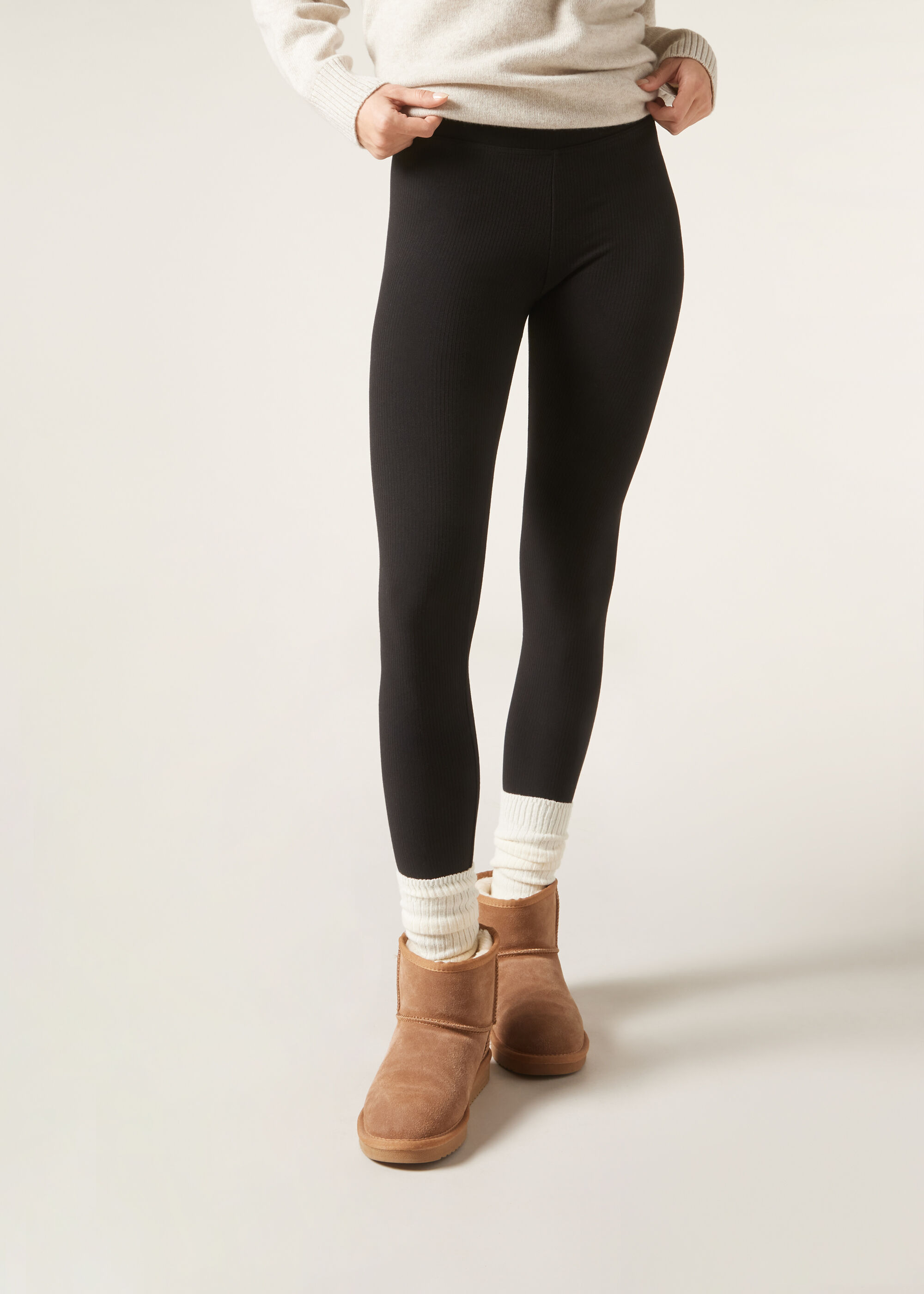 Leggings with Cashmere