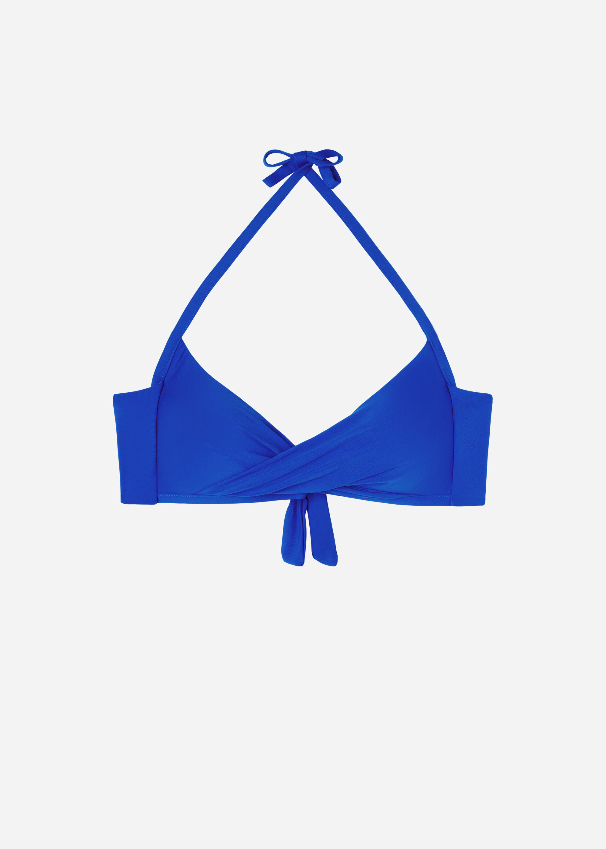 Triangel-Bikinioberteil mit abgestufter Wattierung und Überkreuzdetail Indonesia