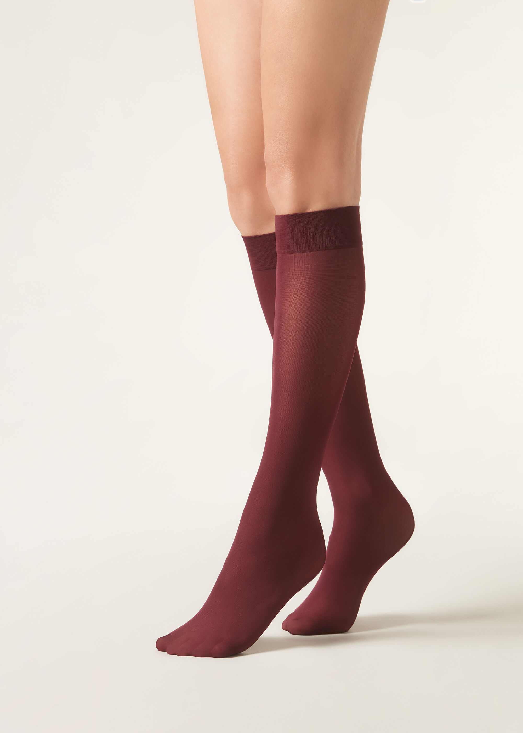 Mi-Bas Semi-Opaques 30 Deniers en Microfibre