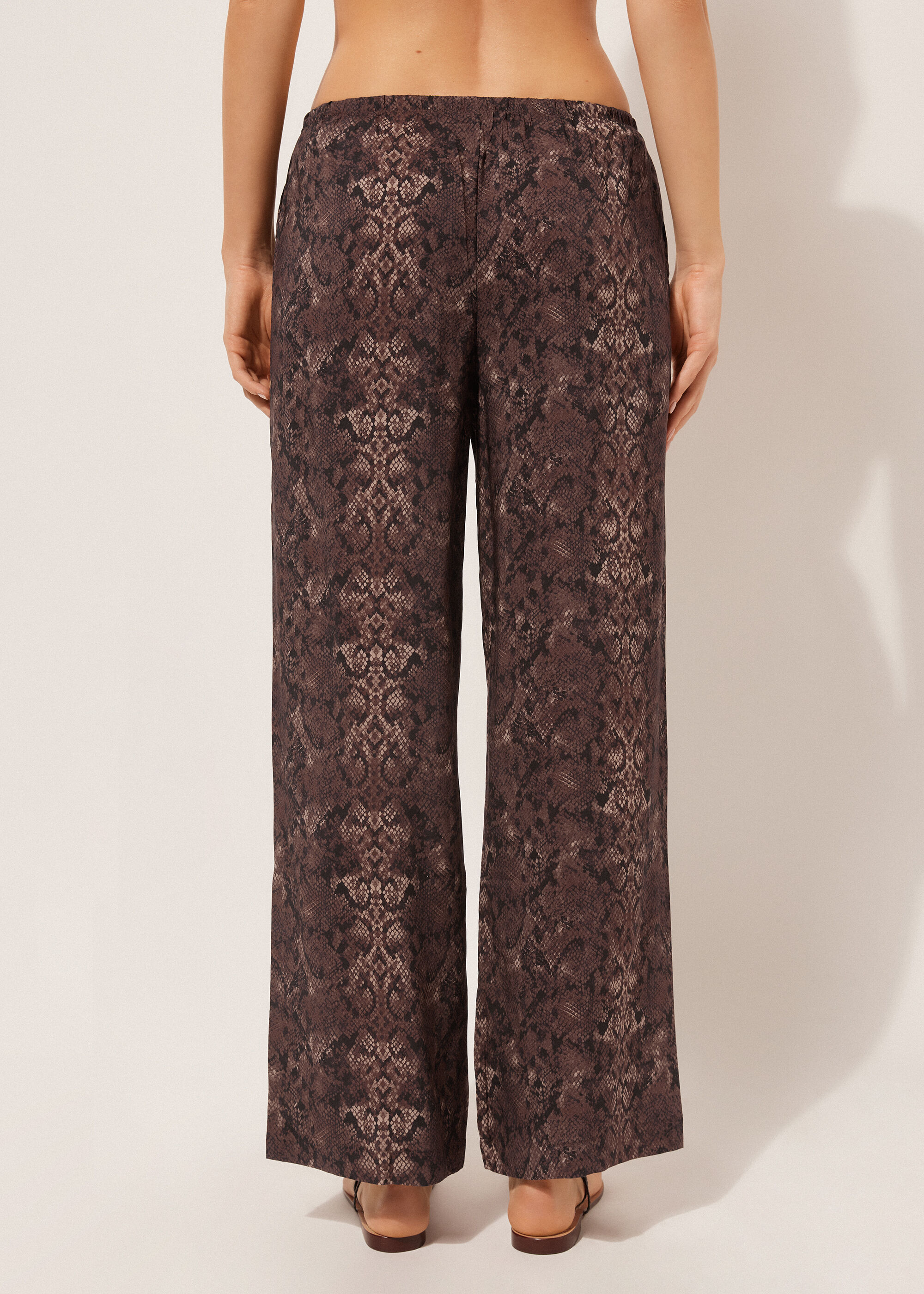 Tropical Print Trousers