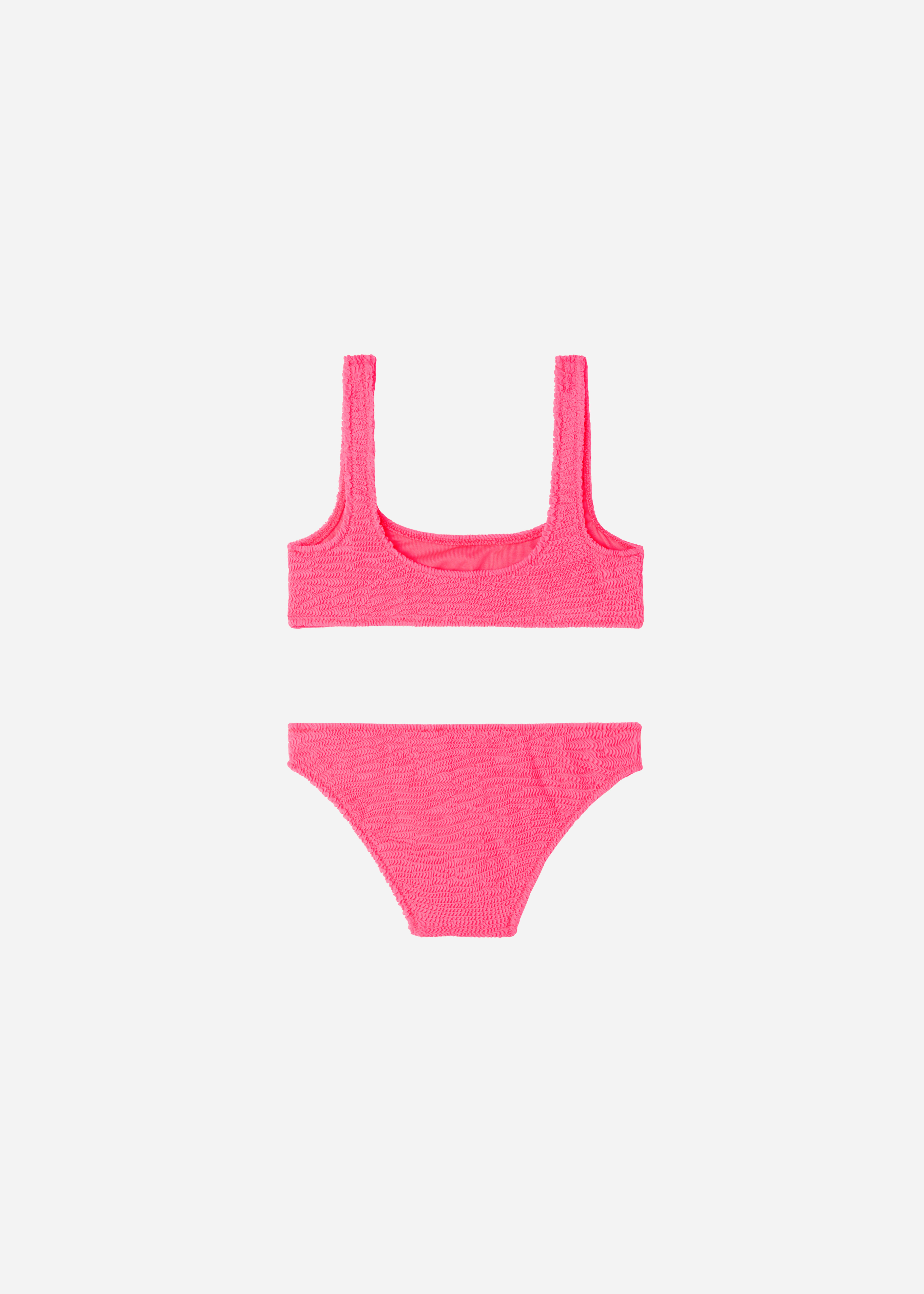 Maillot de Bain Deux Pièces Fille Crinkle Waves