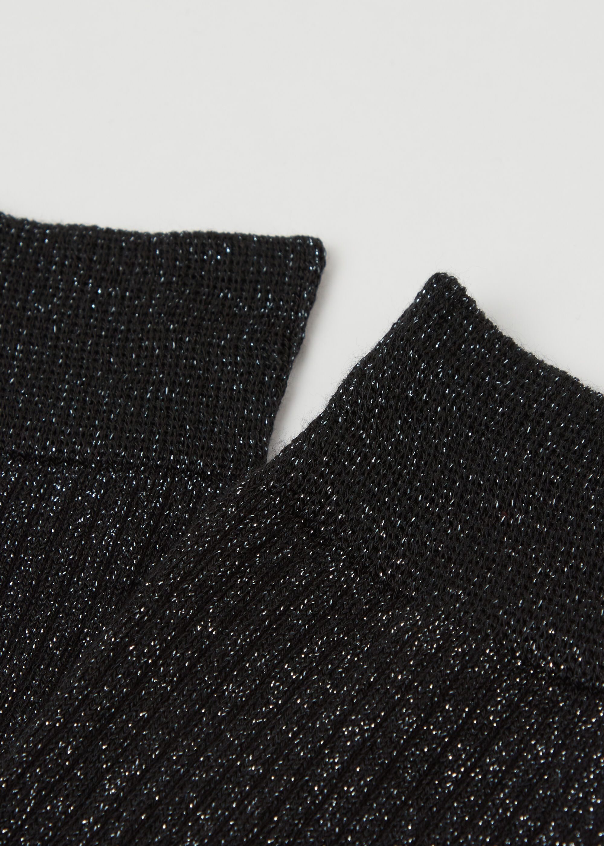 Long Ribbed Cotton Socks