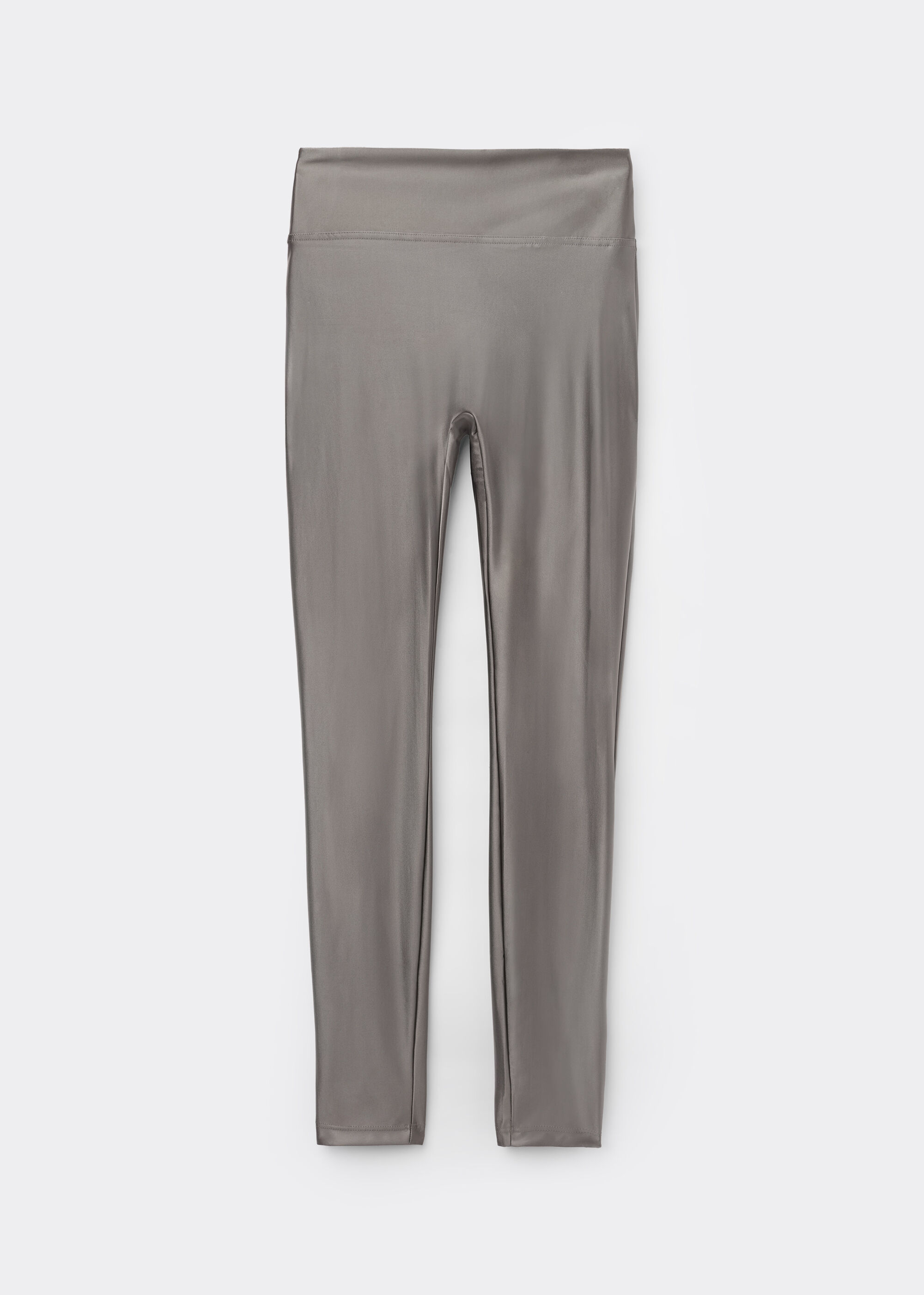 Superglänzende satinierte Leggings