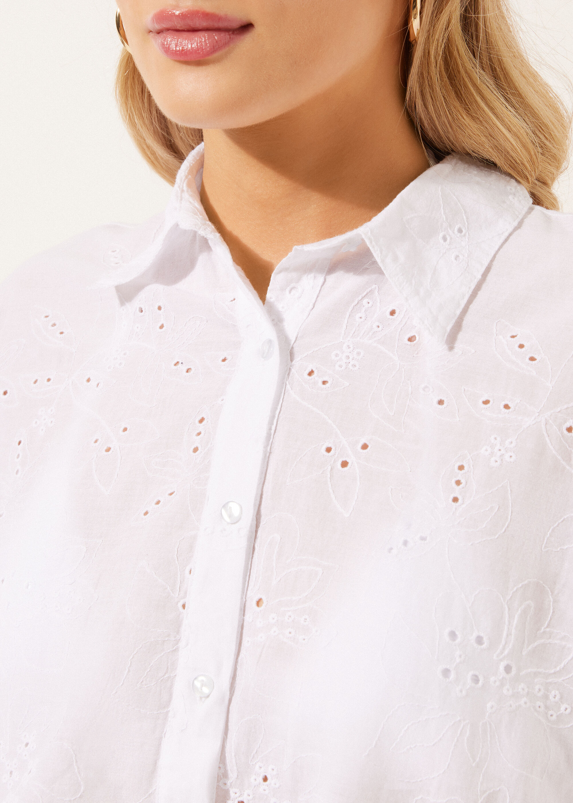 Camisa Corta Bordado St. Gallen